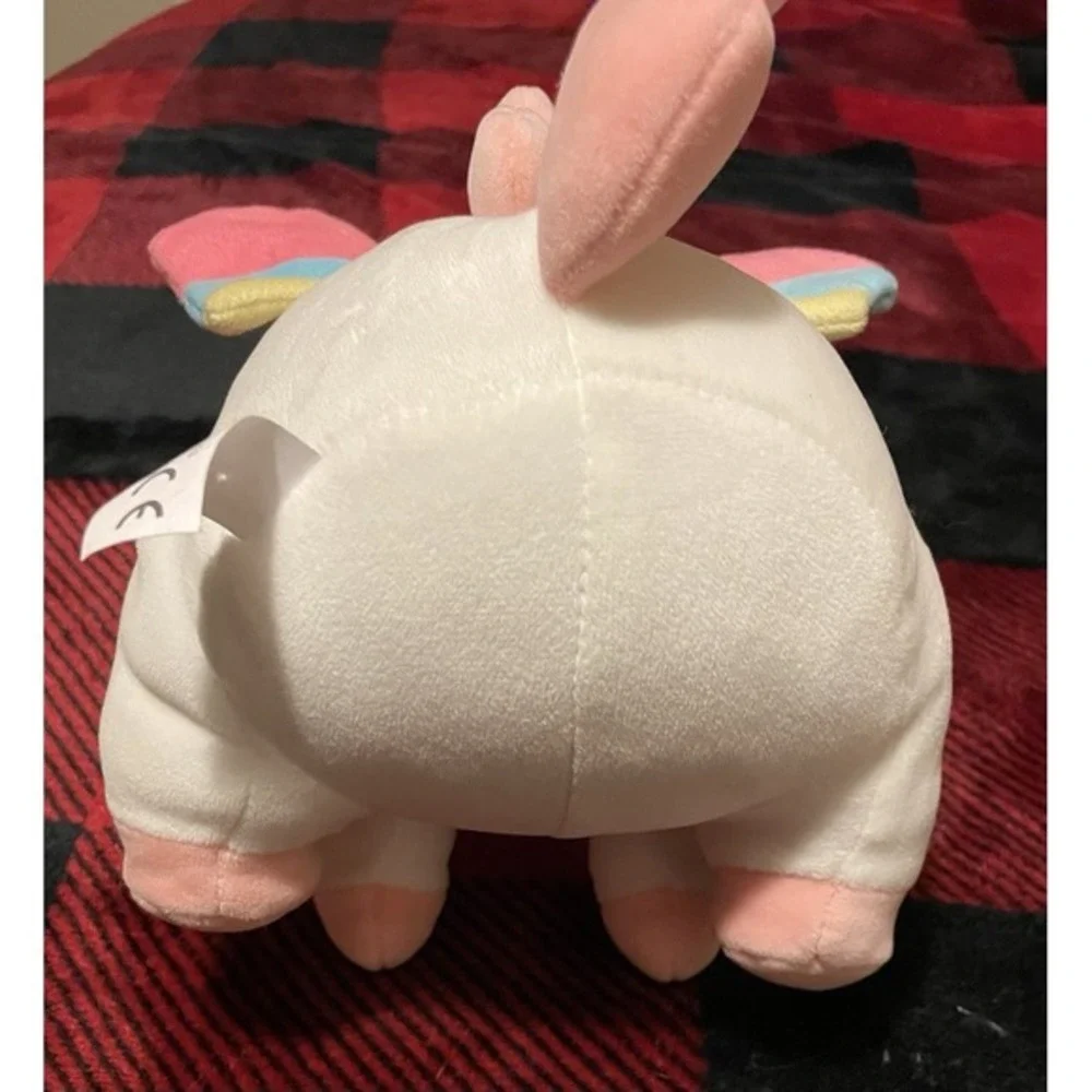 White Pink Unicorn Plush‎ Stuffed Animal With Color Changing Lights